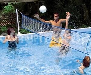 Set volei piscina Intex dreptunghiulara